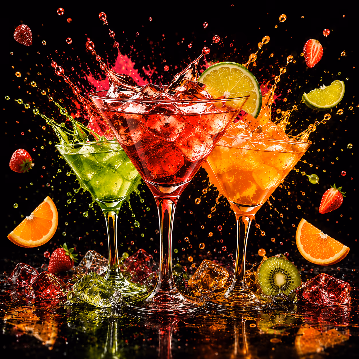 Big bucket drink